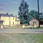 Same location as the previous photo but English's Market has been removed. Notice the old Railroad house that was still standing. 12