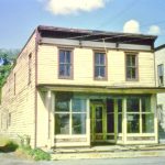 A view of Dobert's Store before demolition. 15