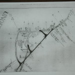 Map showing future road of 395 that bypasses high school. DSC_3519