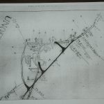 Map showing future road of 395 that bypasses high school. DSC_3519