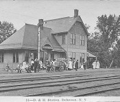 Located just east of the current Fire House parking lot opposite the Post Office..